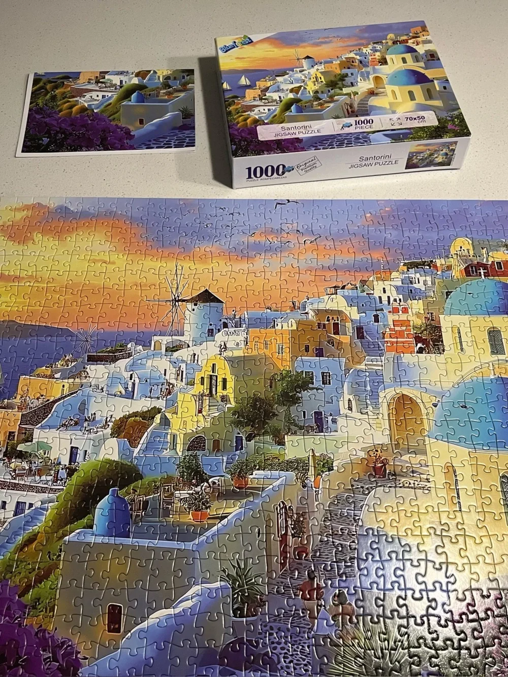 Santorini 1,000 piece Puzzle
